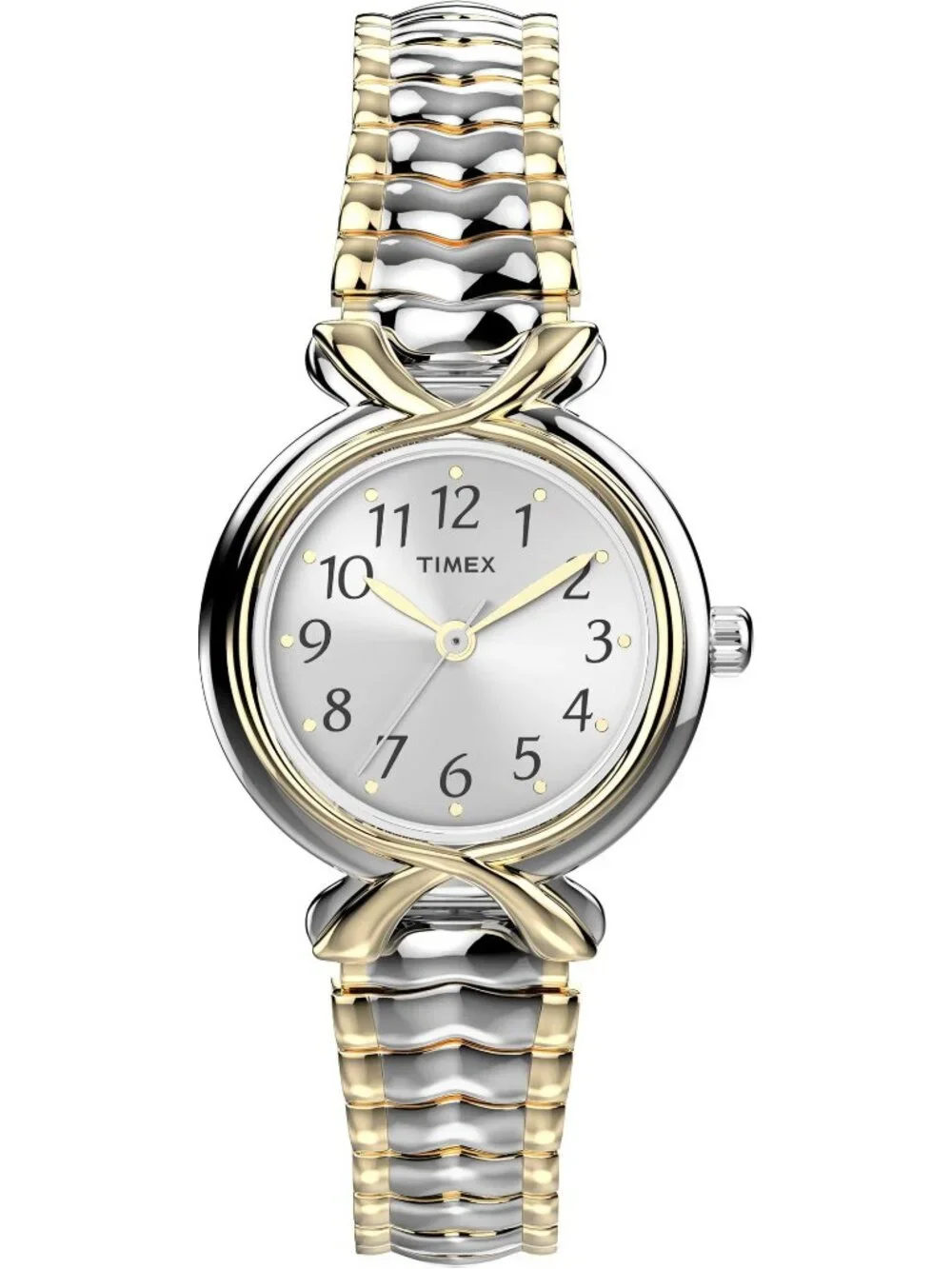 Timex Women's T21854 Pleasant Street Stainless Steel Watch Two-Tone